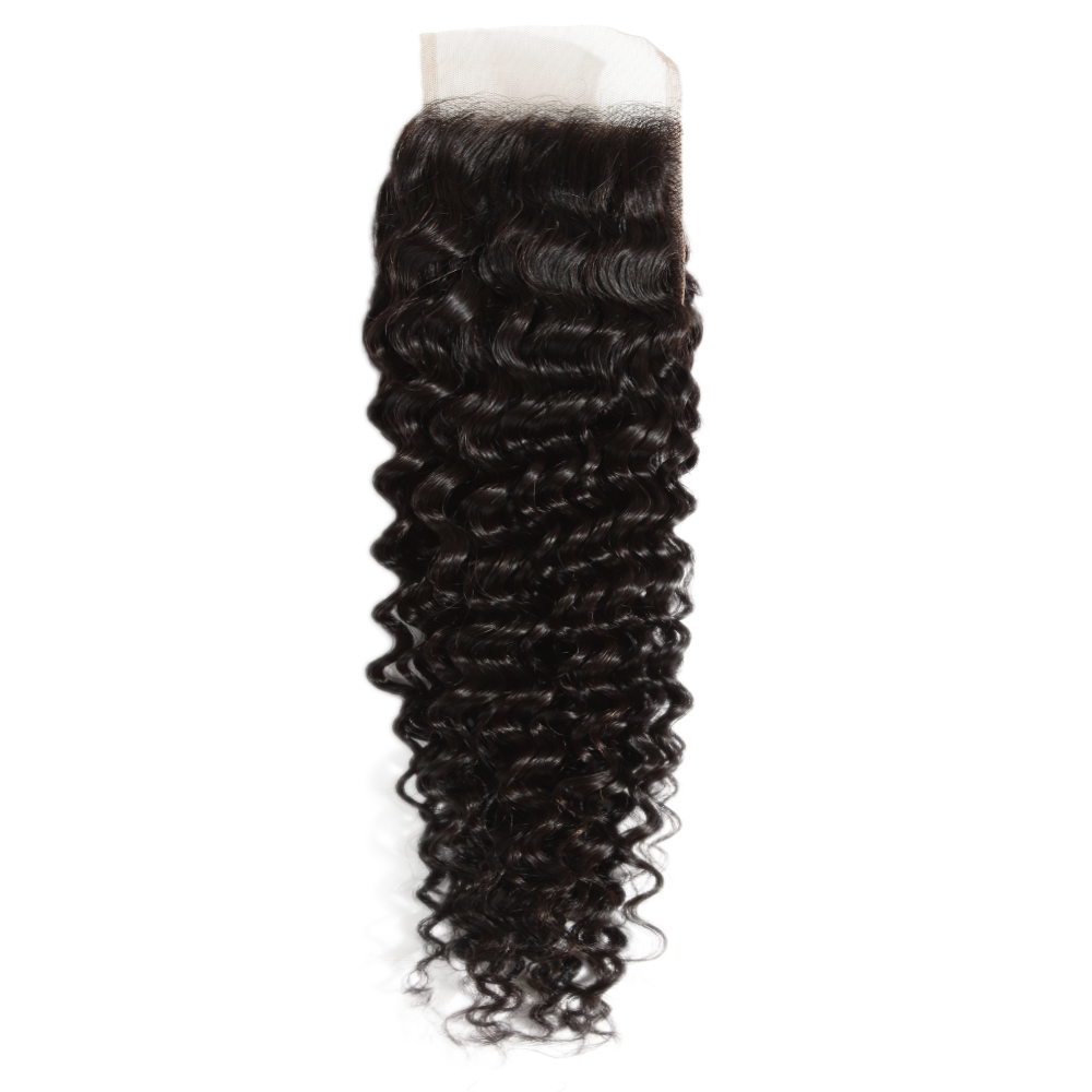 Virgin Remy Kinky Curly Closure 4X4